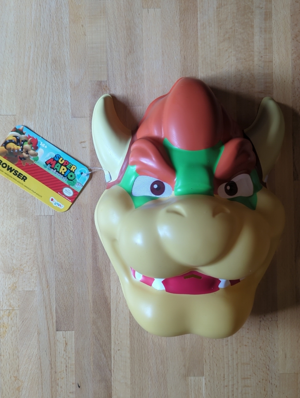 Nintendo Super Mario Brothers Bowser Mask Video Game Cosplay Halloween Costume